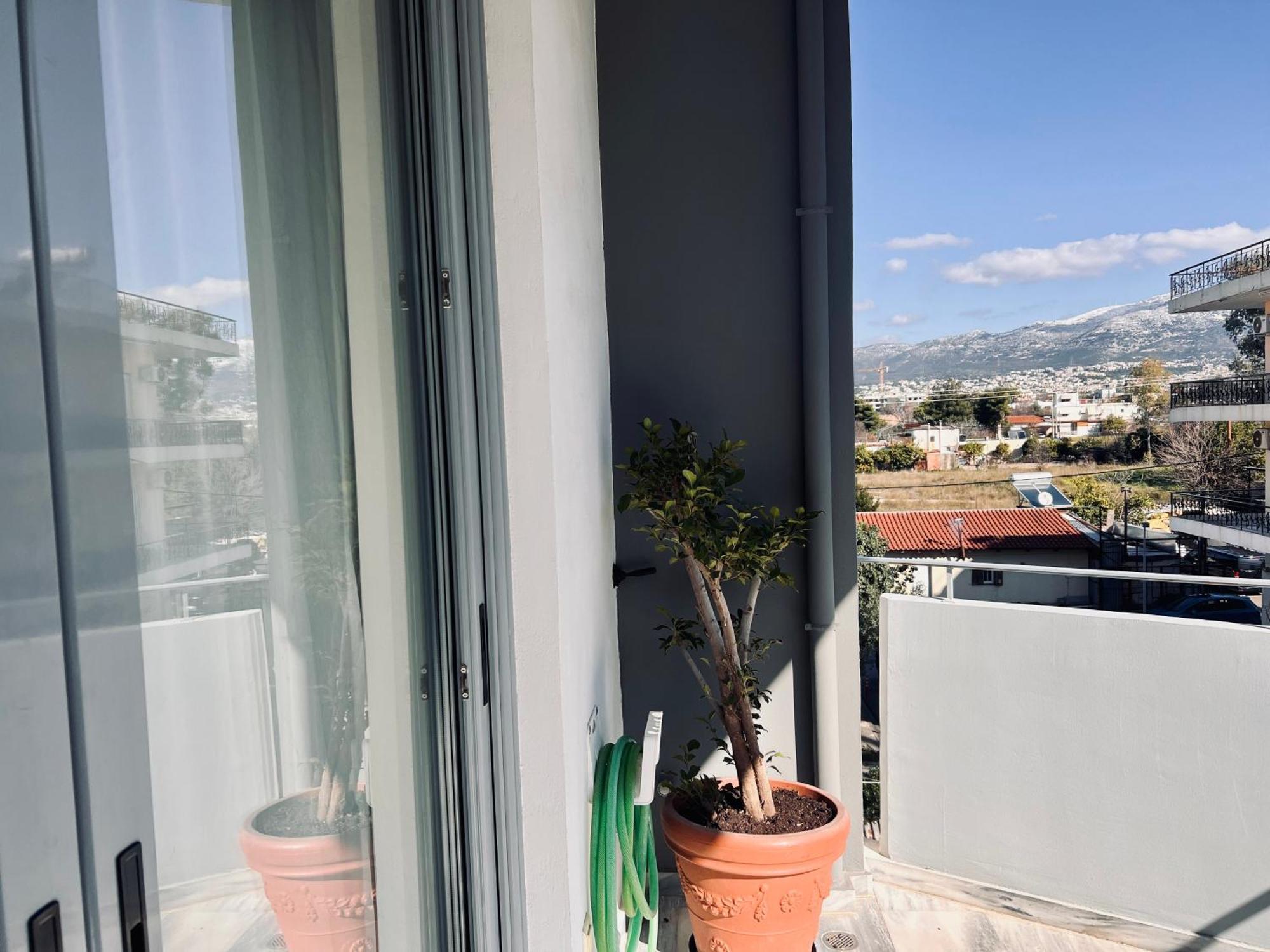 Green Apartment Near Marousi Hospitals & Oaka, By Promoshomes Maroussi Eksteriør bilde