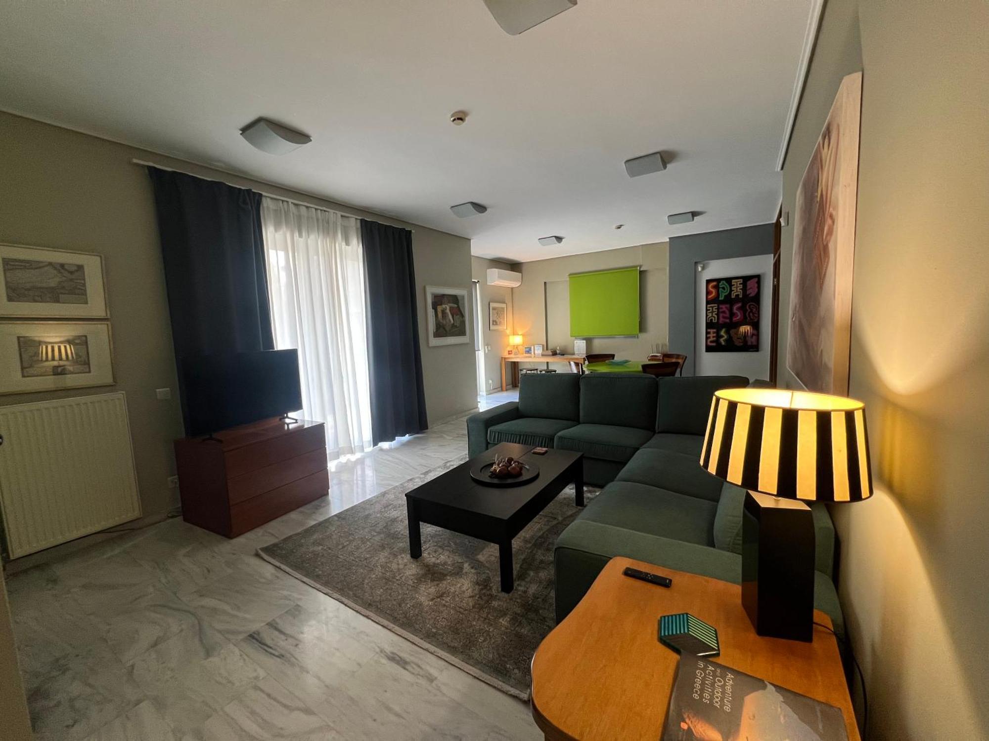Green Apartment Near Marousi Hospitals & Oaka, By Promoshomes Maroussi Eksteriør bilde